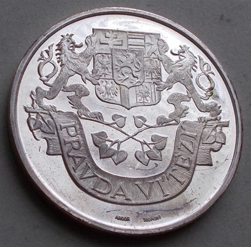 1968-Czech-Silver-Medal